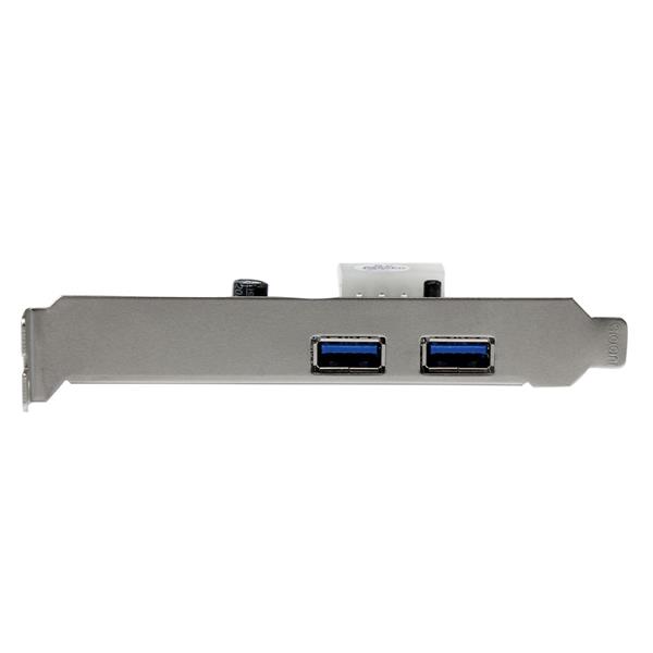 2-Port USB 3.0 PCIe Expansion Card with UASP for fast data transfer and dual high-speed ports, ideal for peripherals.