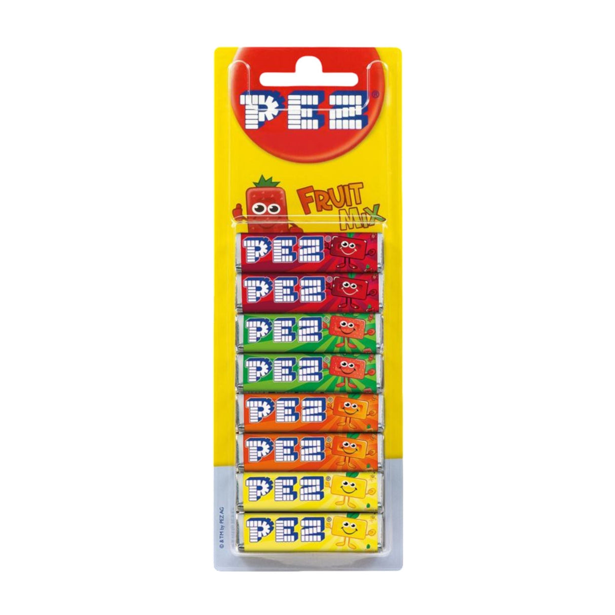 PEZ Refill Fruit 68g Display - 12pcs