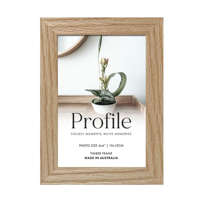 Profile Elegant Natural Oak 4x6 Frame
