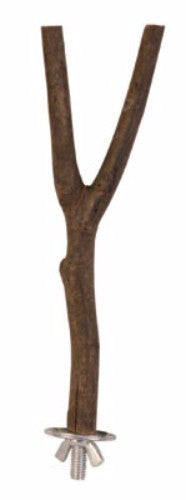 Natural Wood "Y-Perch" 20cm