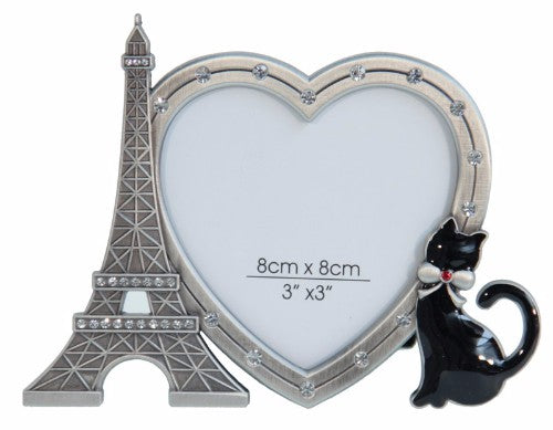 Eiffel Tower with Cat & Heart