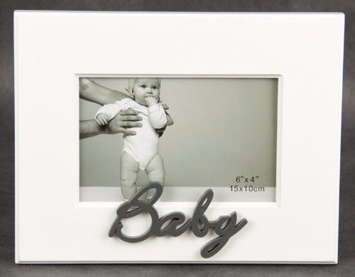 4x6 Photo Frame With Words - Baby