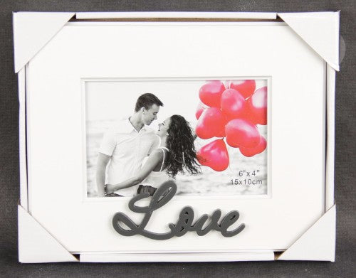 4x6 Photo Frame With Words - Love