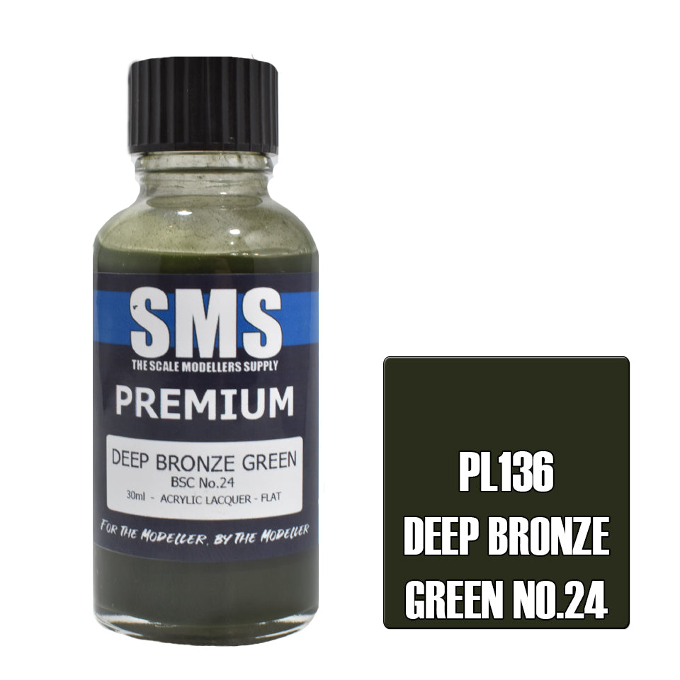 AIR BRUSH PAINT 30ML PREMIUM DEEP BRONZE GREEN ACRYLIC LACQUER SCALE