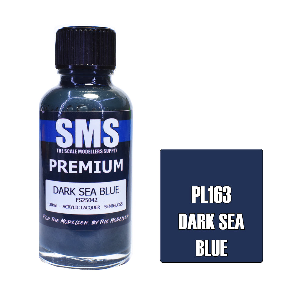 AIR BRUSH PAINT 30ML PREMIUM DARK SEA BLUE ACRYLIC LACQUER SCALE