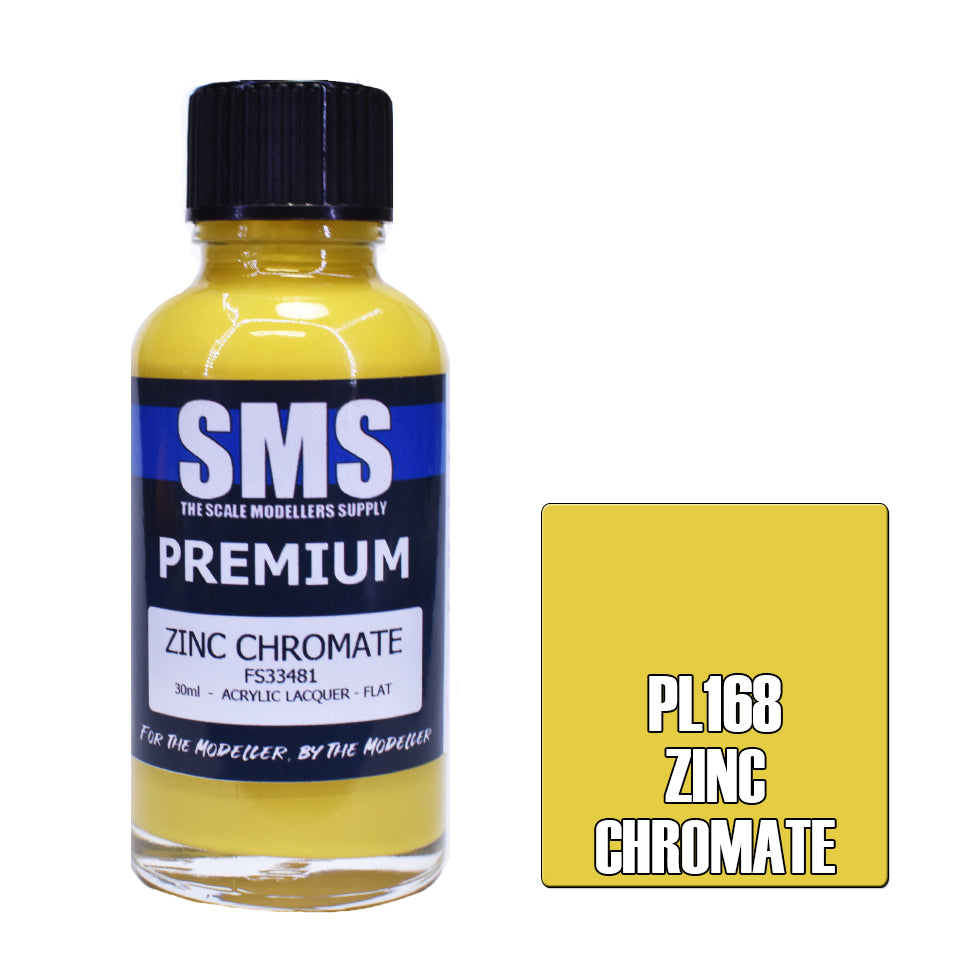 AIR BRUSH PAINT 30ML PREMIUM ZINC CHROMATE ACRYLIC LACQUER SCALE