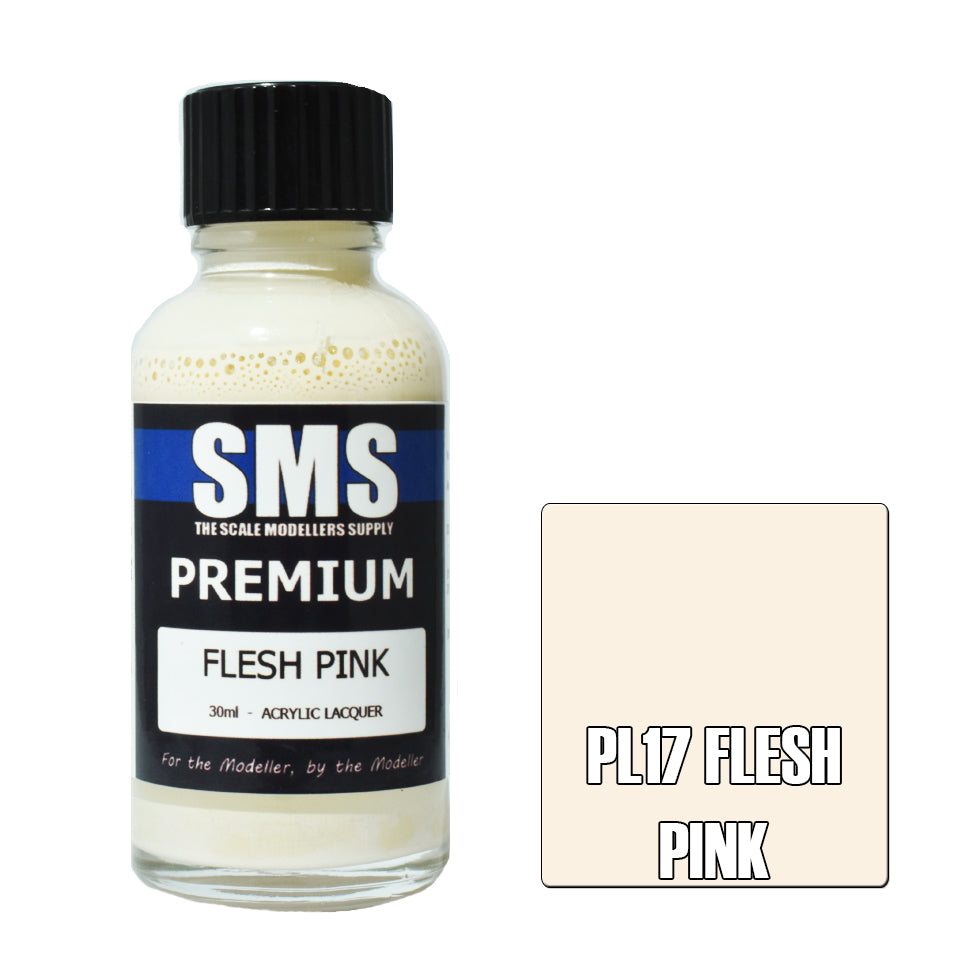 AIR BRUSH PAINT 30ML PREMIUM FLESH PINK ACRYLIC LACQUER SCALE MODELLERS SUPPLY