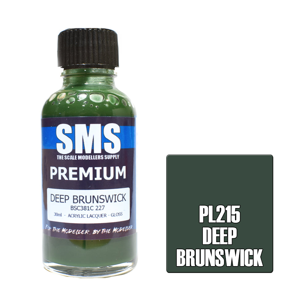 AIR BRUSH PAINT 30ML PREMIUM DEEP BRUNSWICK ACRYLIC LACQUER SCALE