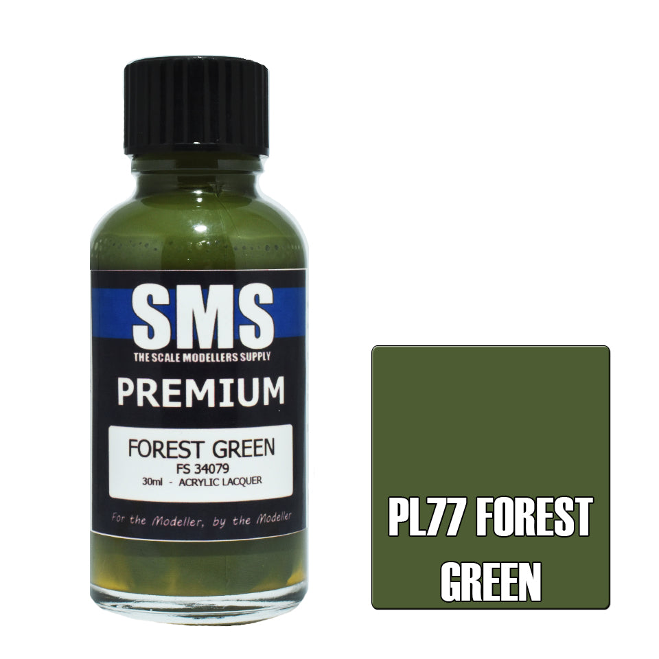 AIR BRUSH PAINT 30ML PREMIUM FOREST GREEN 30ML ACRYLIC LACQUER SCALE