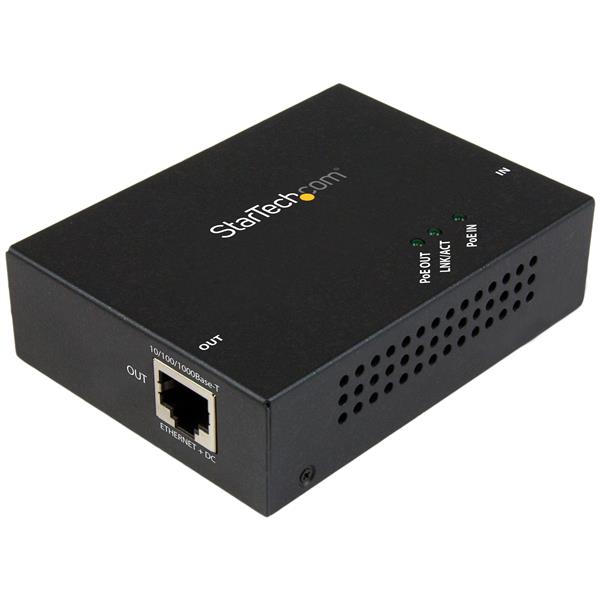 1-Port Gigabit PoE+ Extender - 802.3at/af - 200m Range, Daisy Chain up to 500m, Easy Install