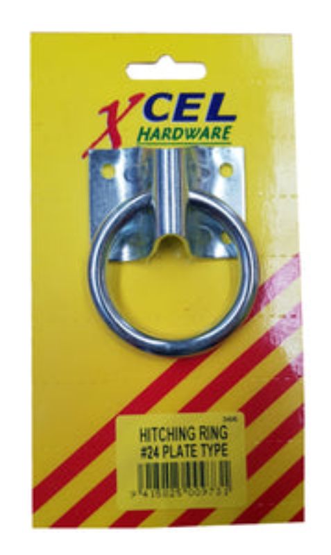 Hitching Ring - Plate Type #24H Carded Xcel