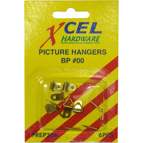 Picture Hanging Tabs- 6mm 00 (Pack of 6)
