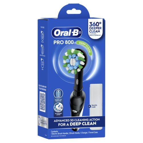Electric Toothbrush - Oral-B Pro 800 Cross Action Clean