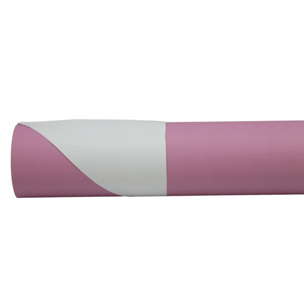 Two-sided Euro wrap sheets with white and mauve colors, ideal for gift wrapping and crafting projects.