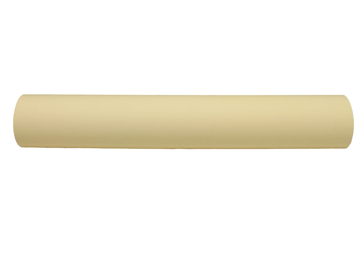 Solid oatmeal matte pearl wrap roll, 60m x 60cm, ideal for elegant gift packaging and sustainable presentations.