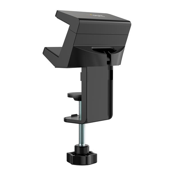 Clamp-on Power Strip Desk Mount Holder - Cable Management for Organized Workspaces