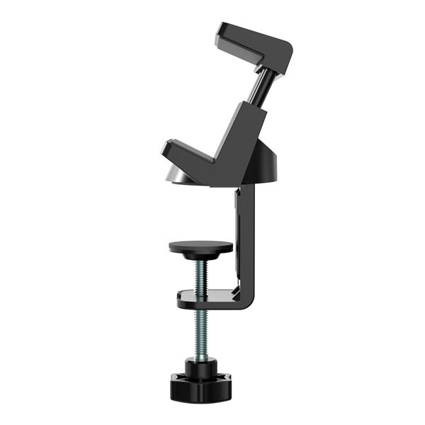 Clamp-on Power Strip Desk Mount Holder - Cable Management for Organized Workspaces