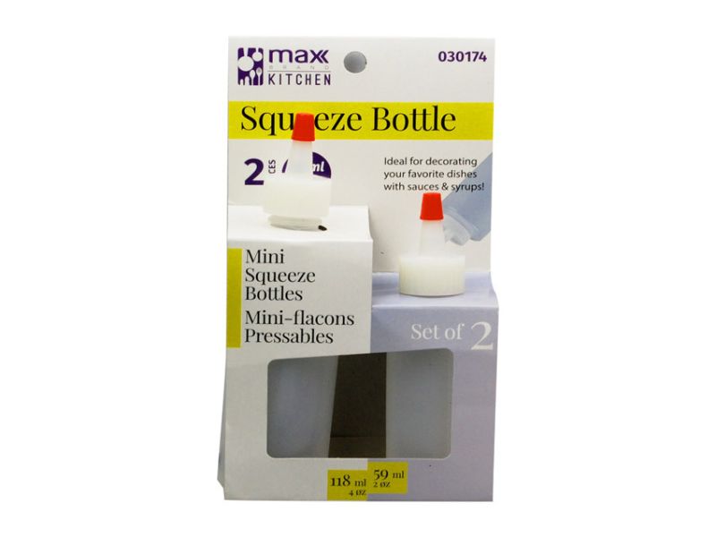Squeeze Bottle - Kitchen 2pc (36 Packs)