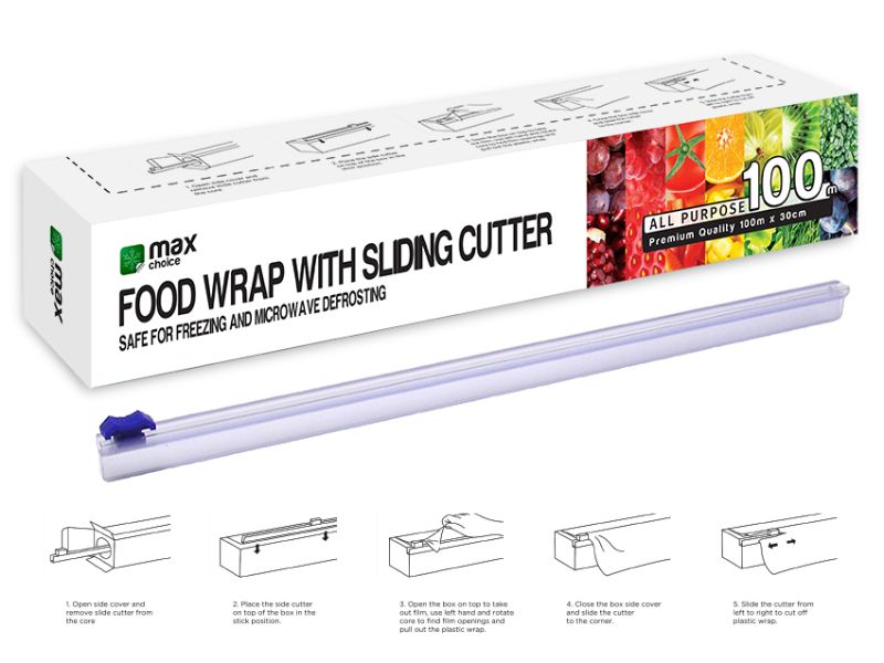 Food Wrap - MC Dispenser Box 100m (12 Packs)