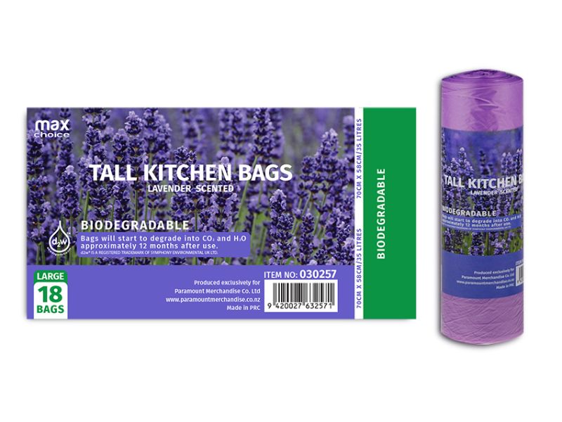 Kitchen Tidy Bag - MC Biodegradable Scented 35L (24 Packs)