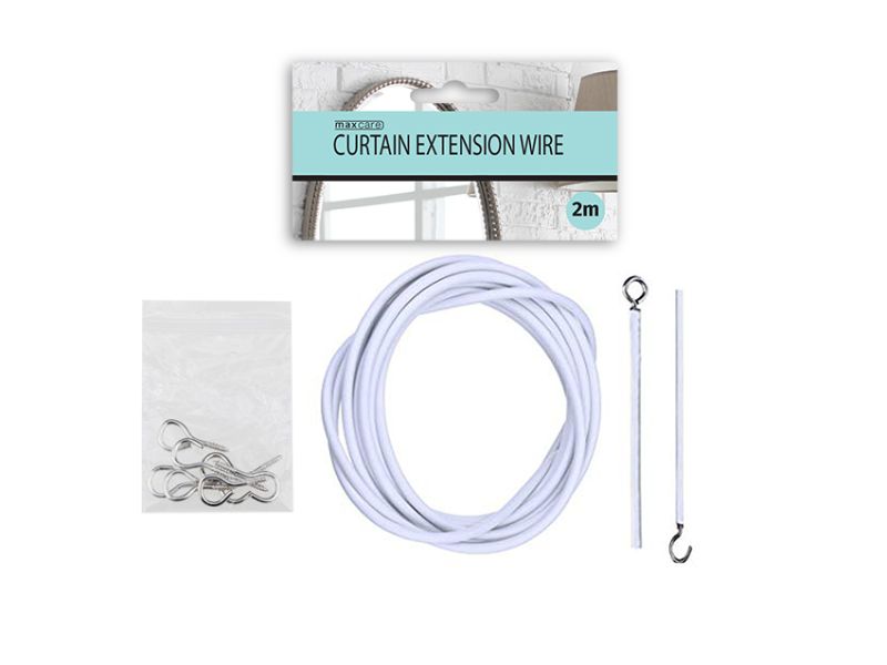 Curtain Extension Wire - 2m (12 Packs)