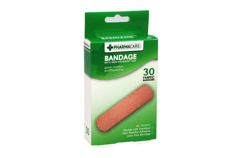 Fabric Bandages - Maxcare (12 Packs)
