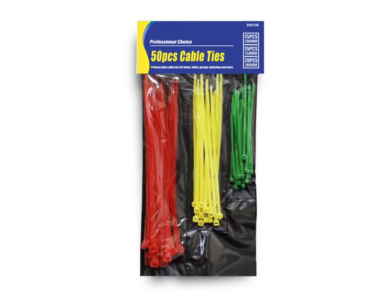 Cable Ties - Assorted Size (24 Packs)