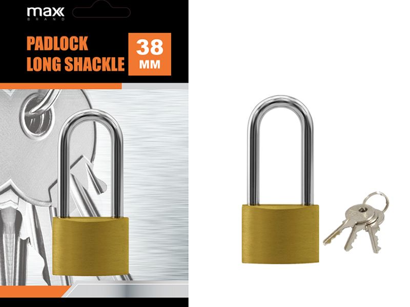Padlock - Long Shank 38mm (Set of 12)