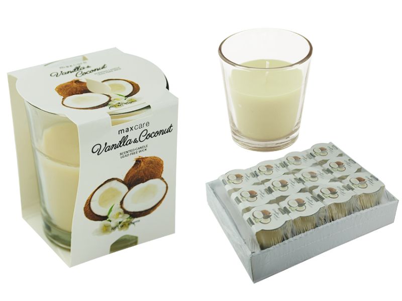 Scented Candle Tumbler - MC Vanilla & Coconut (Set of 12)