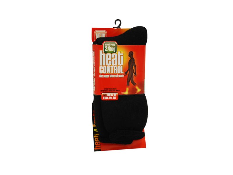 Heat Control Super Thermal Socks (12 Pairs)