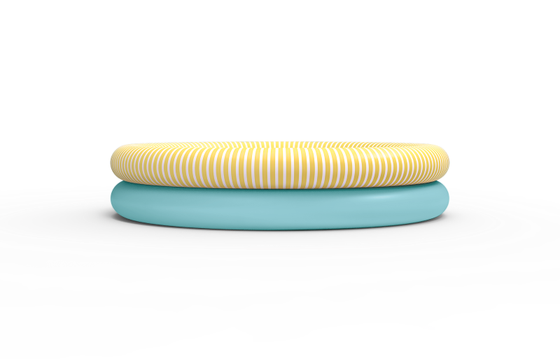 Dippy Inflatable Pool - Banana Blue - Quut Water Toys