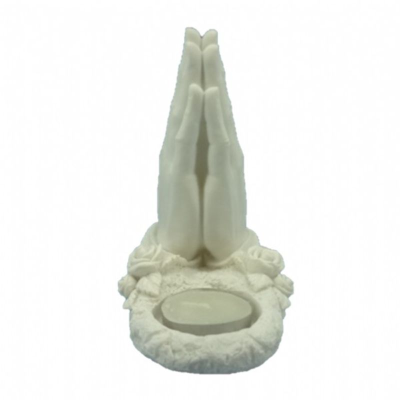 Double Praying Hand TeaLight
