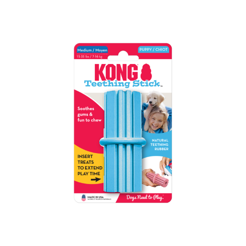 Puppy Teething Stick - KONG Medium (Assorted)