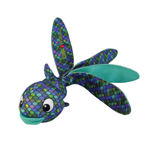 Dog Toy - KONG Wubba Finz Blue (Large)