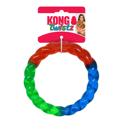 Dog Toy - KONG Twist Ring (Small)
