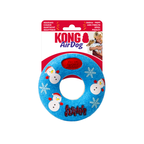 Dog Toy - KONG Holiday AirDog Donut (Medium)