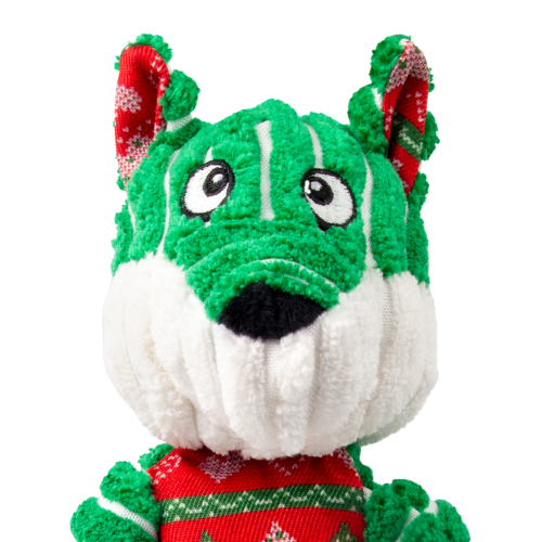 Dog Toy - KONG Holiday Floppy Knits Fox (Small/Medium)
