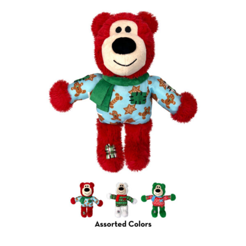 Dog Toy - KONG Holiday Wild Knots Bear Small/Med (Assorted)