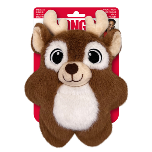 Dog Toy - KONG Holiday Snuzzles Reindeer (Medium)