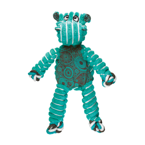 Dog Toy - KONG Floppy Knots Hippo (Medium/Large)