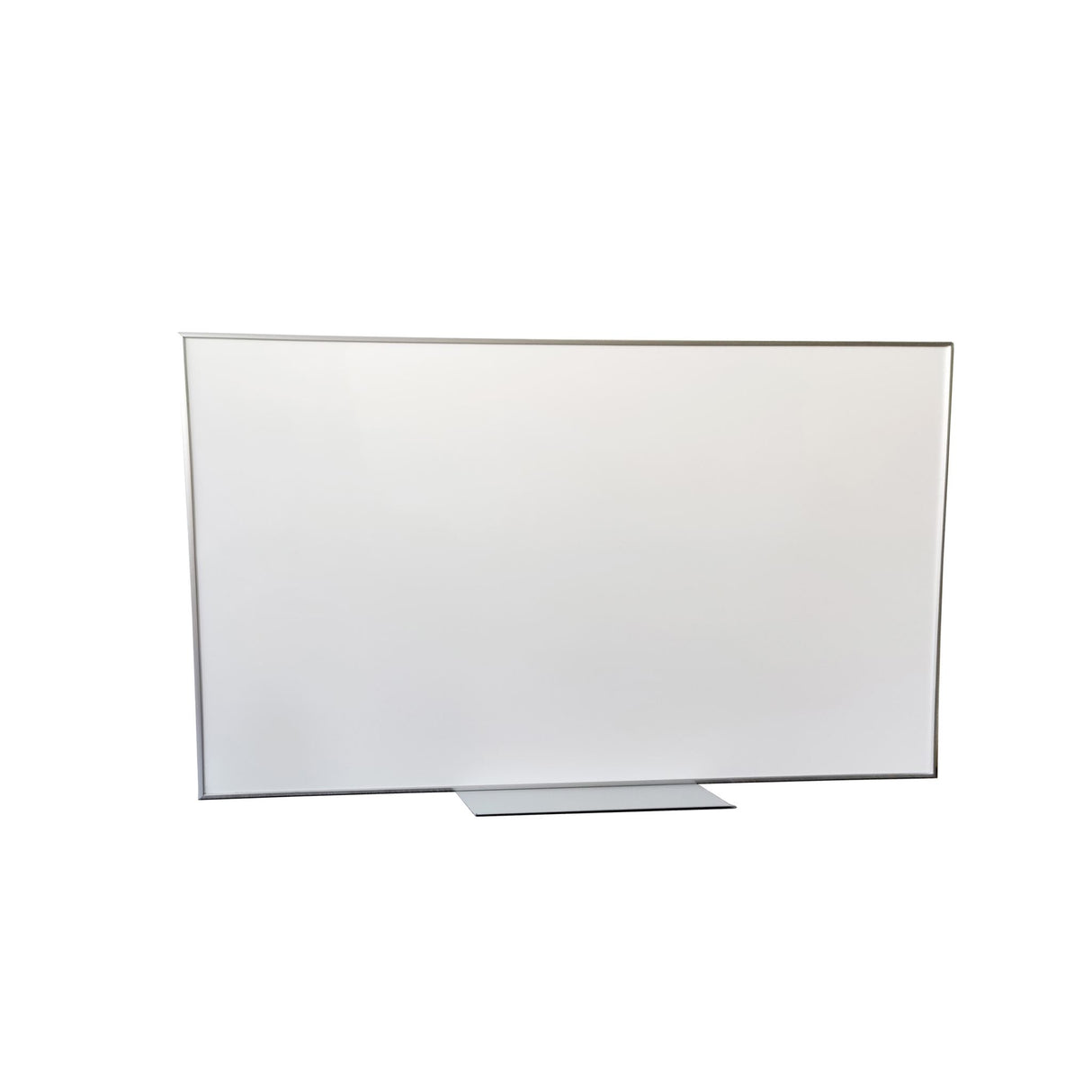 Sleek 900x900mm magnetic whiteboard with slim aluminium frame, ideal for offices and classrooms for effective collaboration.
