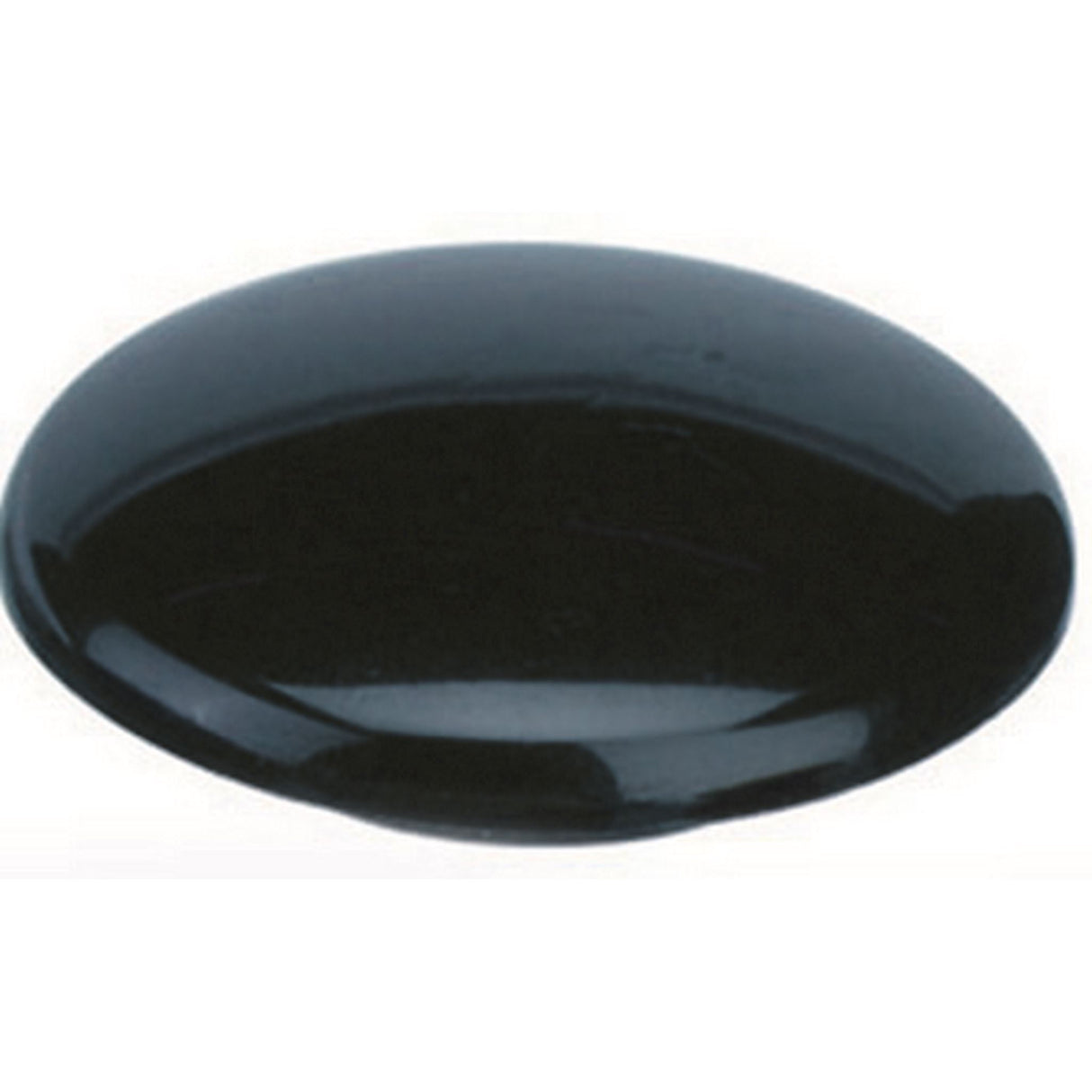 Set of 10 black 20mm Quartet magnetic buttons for securely displaying documents and photos on magnetic boards.