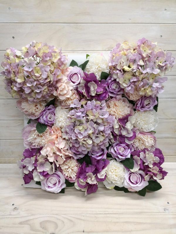Flower Wall (Mauve)