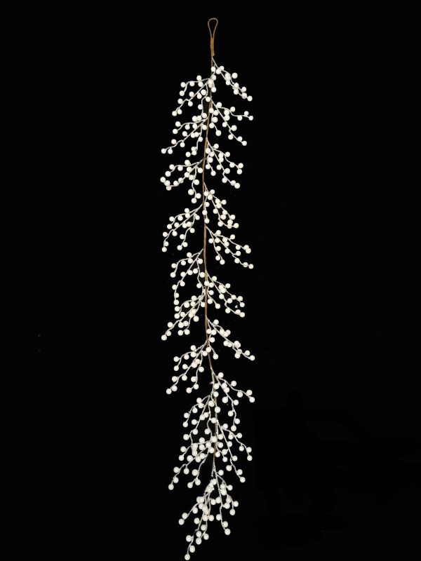 Berry Garland - White (1.5m)