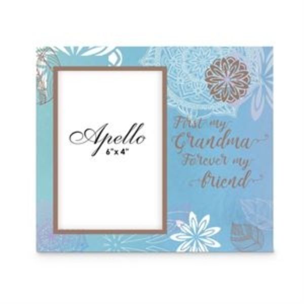 FIRST MY GRANDMA SIDE FRAME - 6 x 4" (MDF)