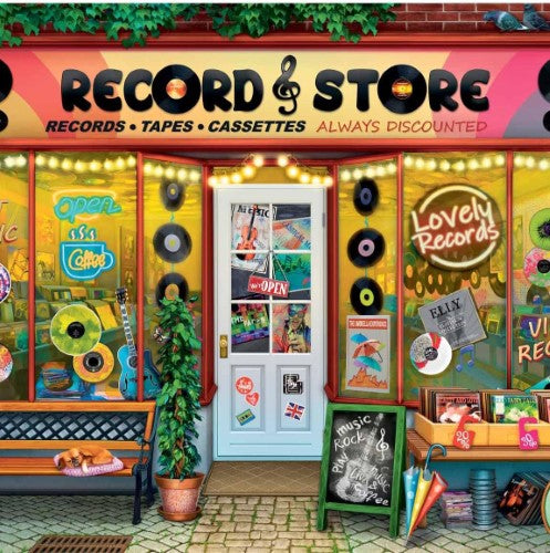 Jigsaw Puzzle - Ravensburger Vintage Vinyl (1000pcs)