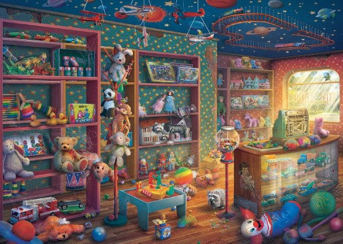 Jigsaw Puzzle - Ravensburger Abandoned Series Tattered Toy Store (1000pcs)