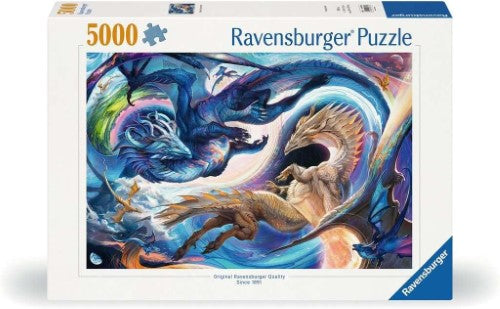 Jigsaw Puzzle - Ravensburger Dragon at Day and Night (5000pcs)