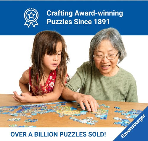 Jigsaw Puzzle - Ravensburger Life at the Lake (1000pcs)