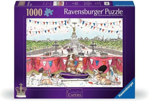 Jigsaw Puzzle - Ravensburger Coronation Capers (1000pcs)